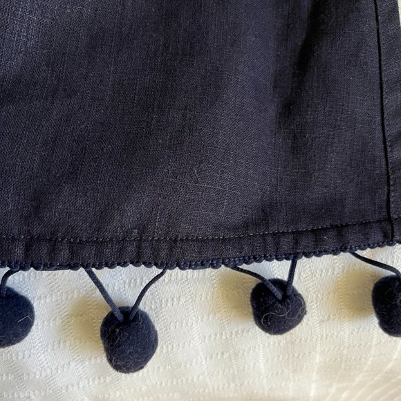 Zara Midi Skirt with Pom Poms - Picture 8 of 9